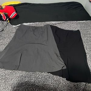 Women’s Set Of Two Evan-Picone Stretch Essentials Skirts Size 16